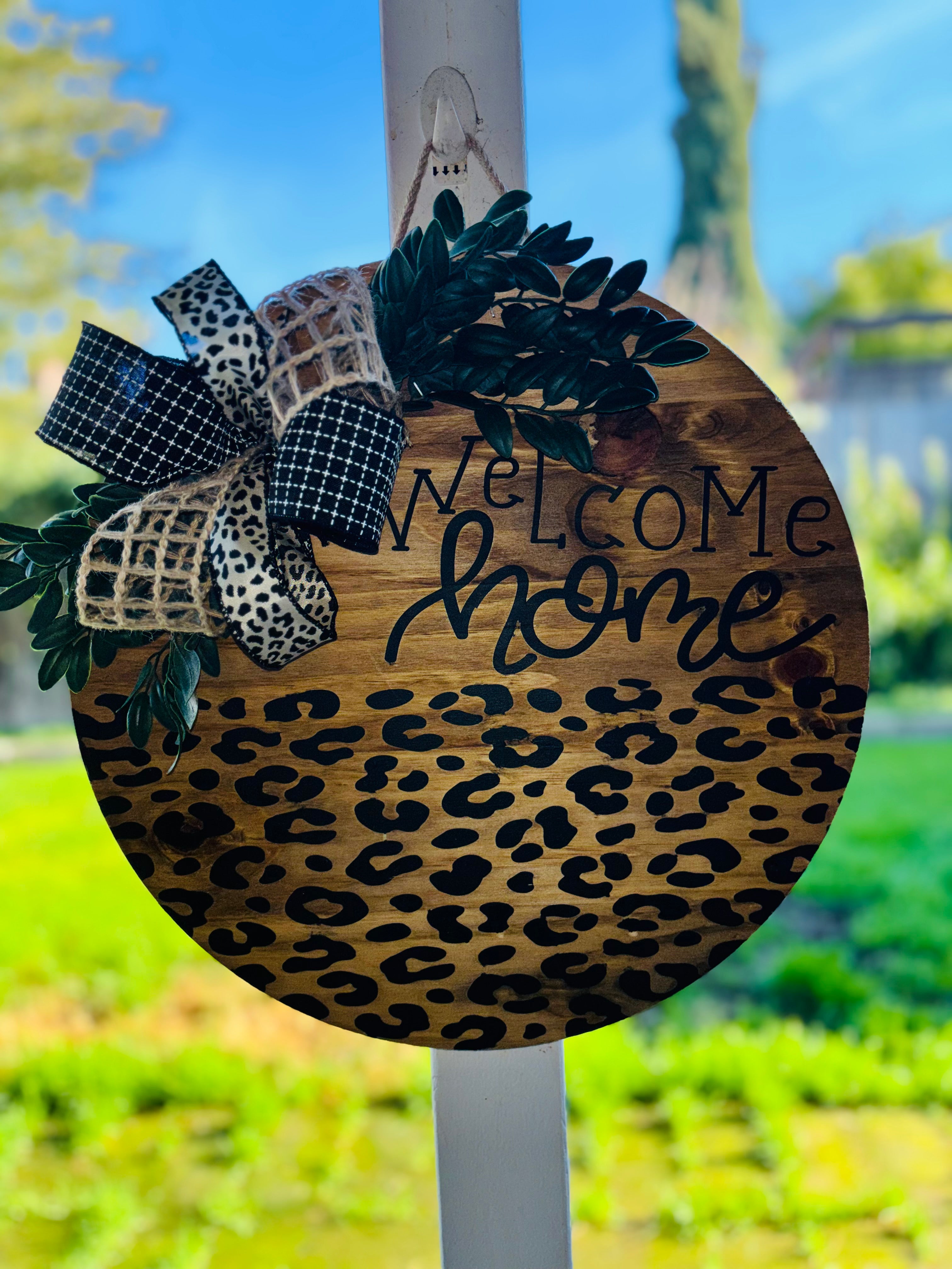 Welcome Home Door Hanger