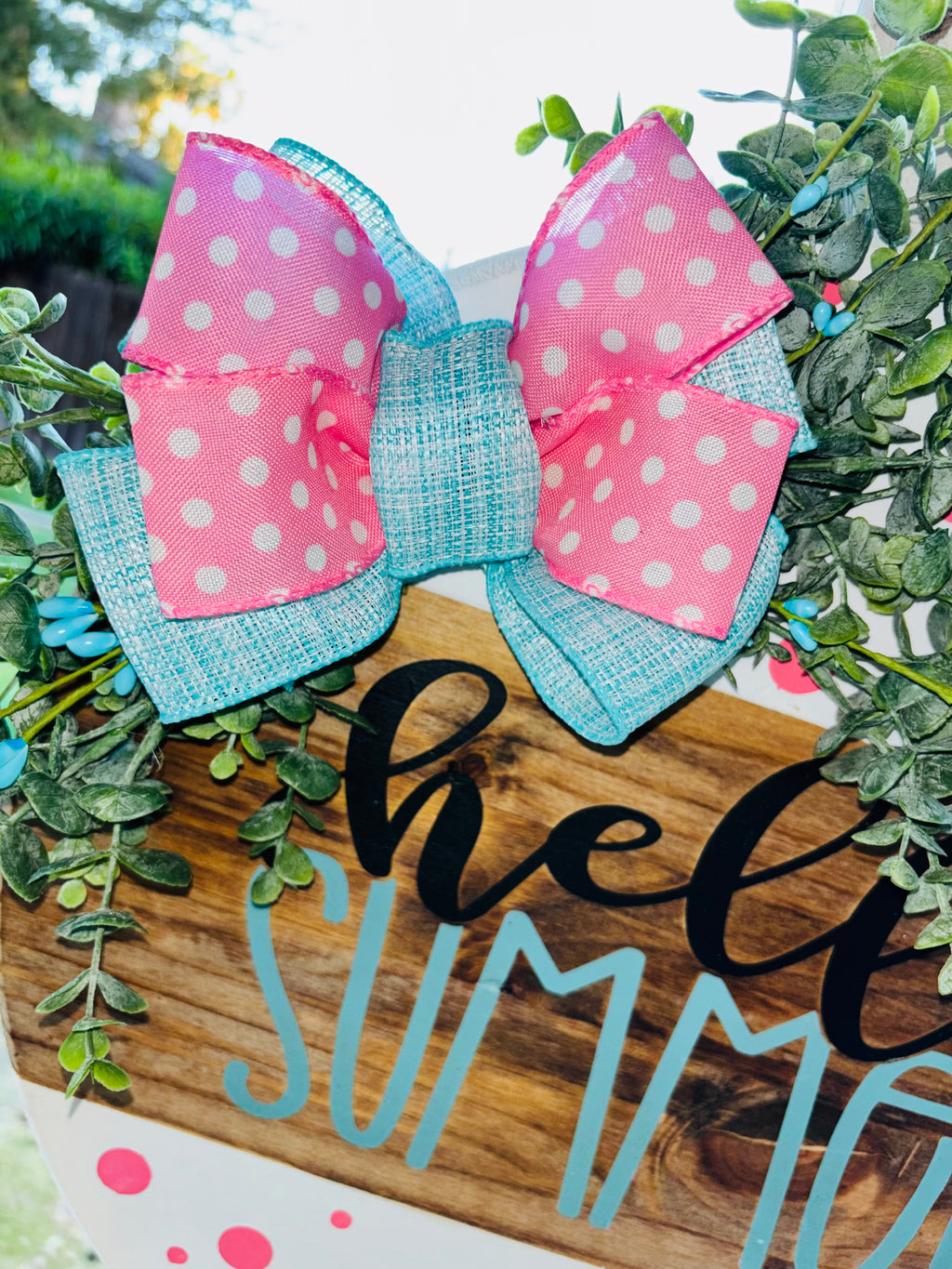 Hello Summer door hanger