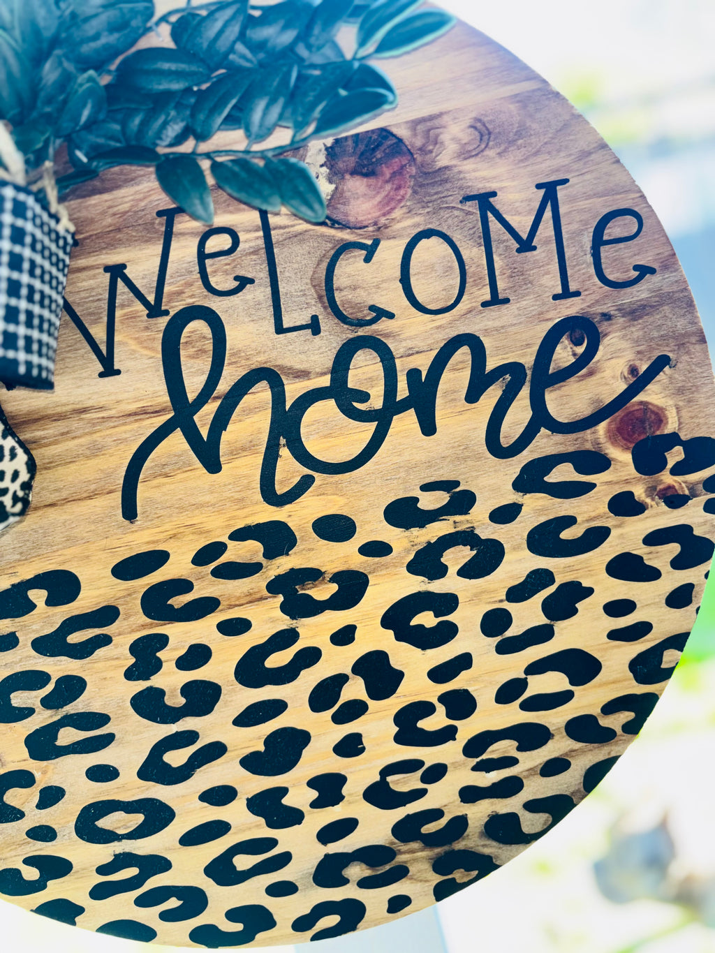 Welcome Home Door Hanger