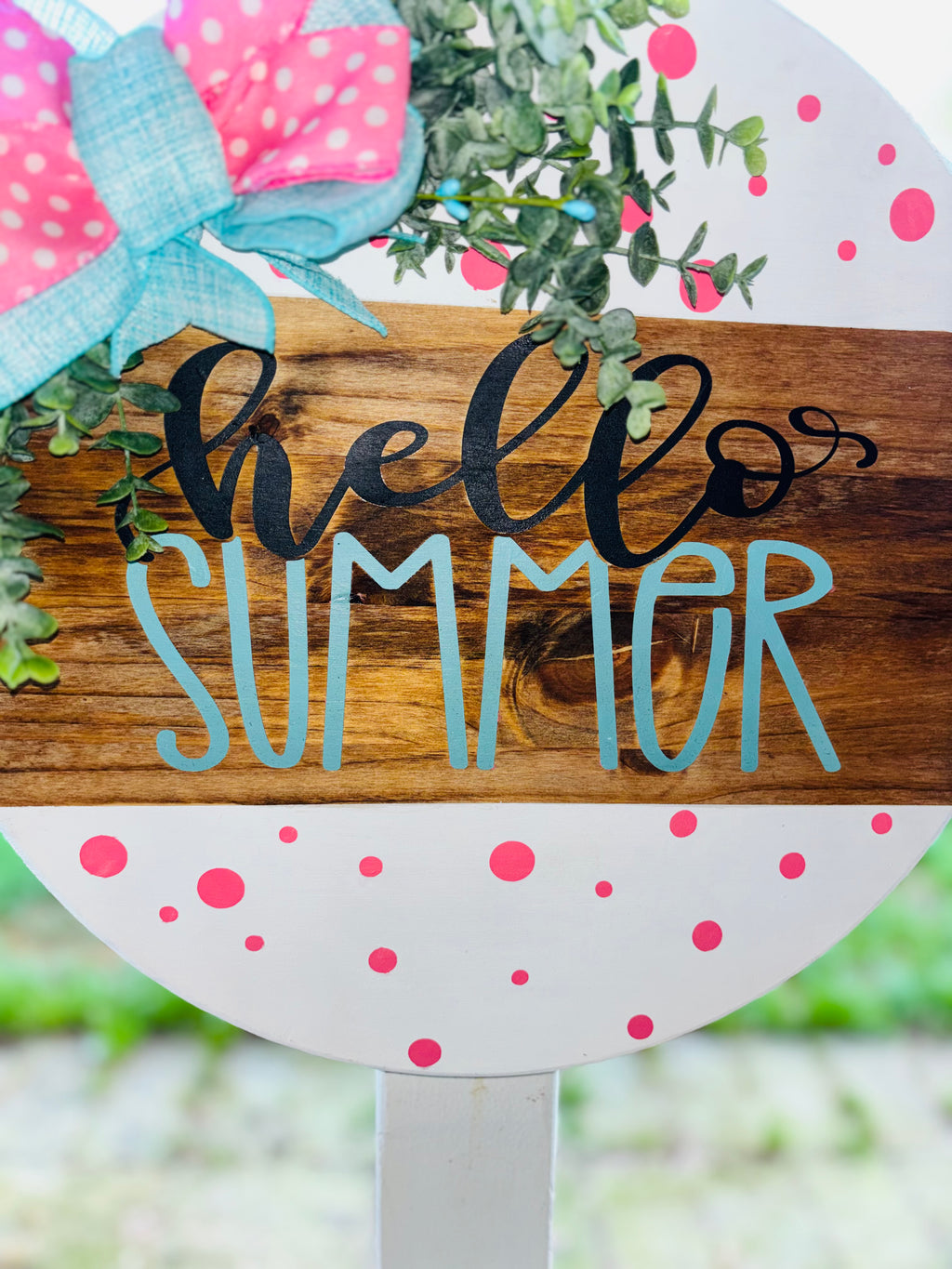 Hello Summer door hanger