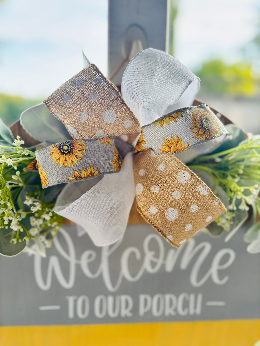 Welcome to our porch