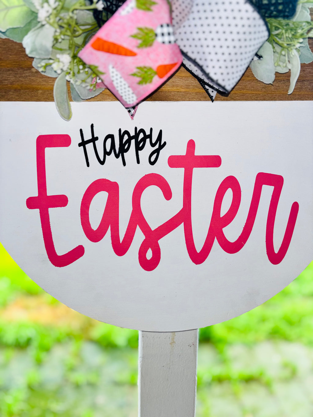 Happy Easter door hanger