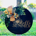Hello Summer door hanger