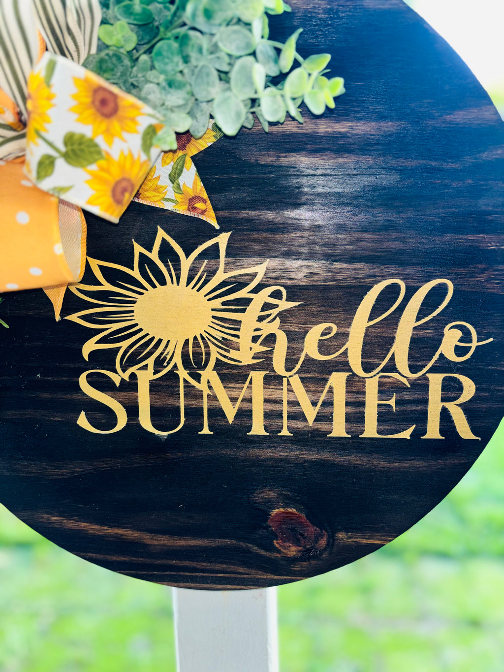 Hello Summer door hanger