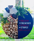 Patriotic door hanger
