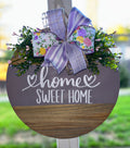Home sweet home door hanger