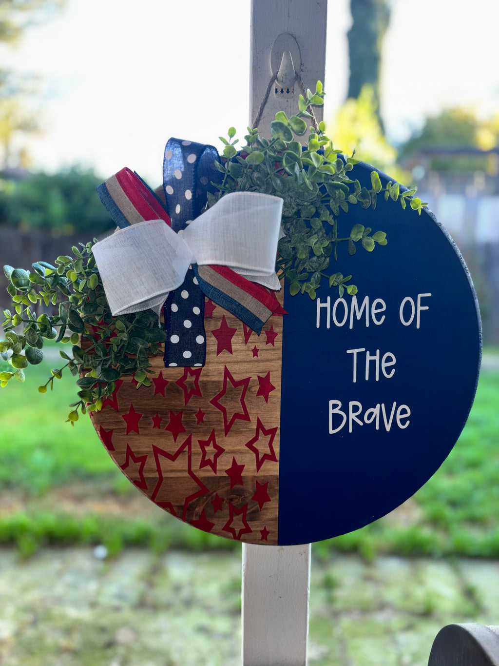 Patriotic door hanger