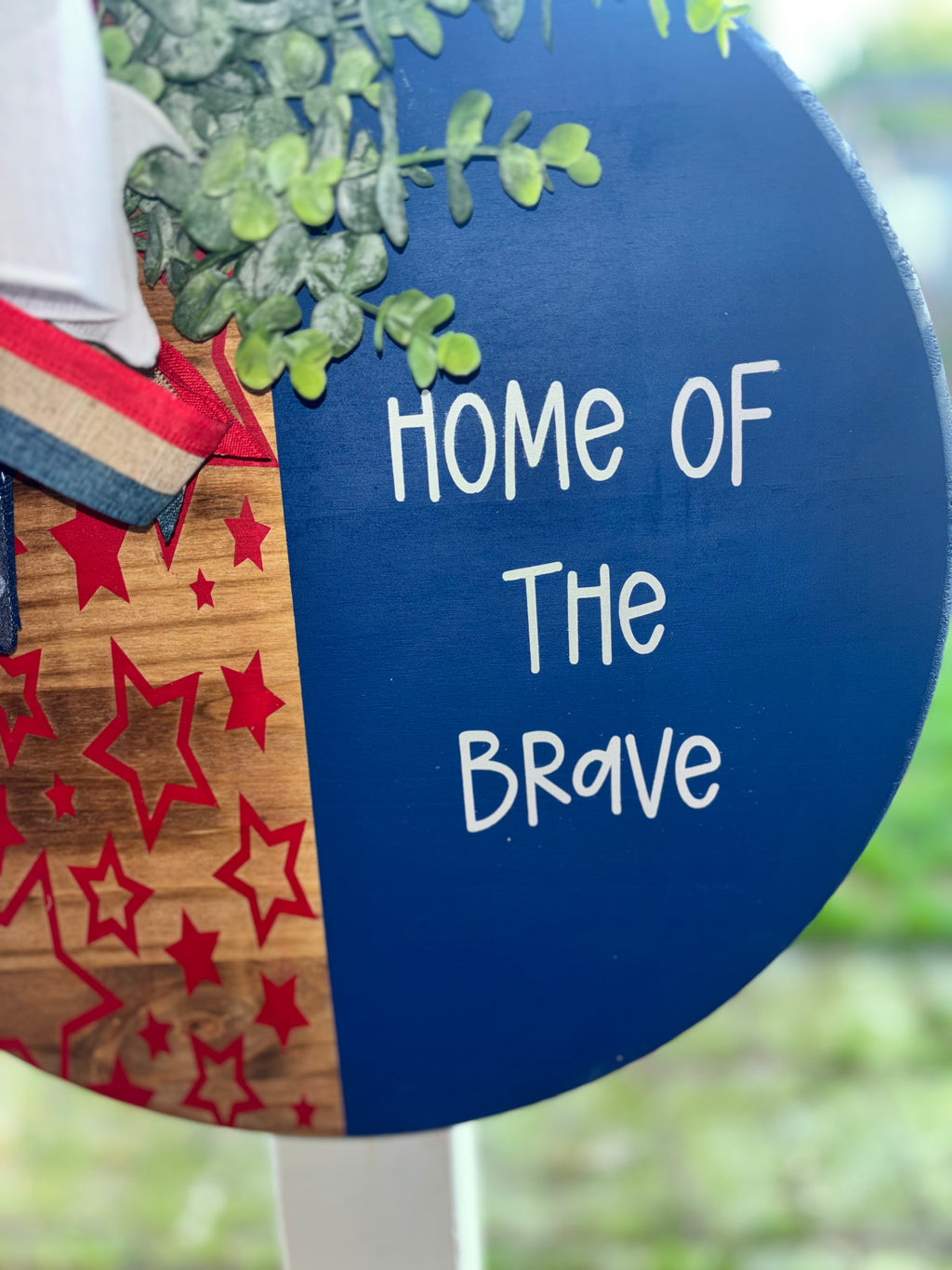Patriotic door hanger