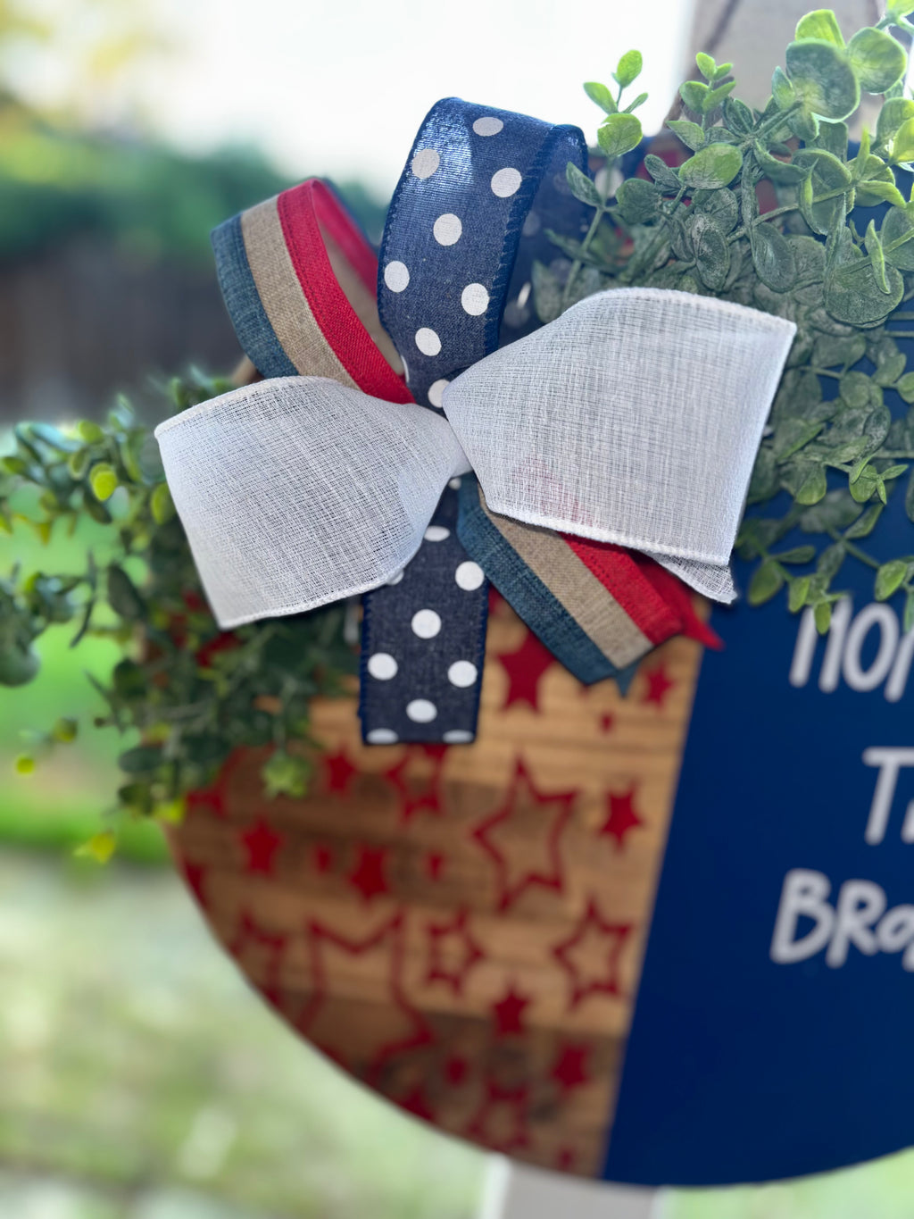 Patriotic door hanger