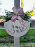 Happy Easter Wooden Door Hanger
